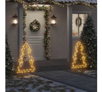 Ziemassvētku Gaismas Dekors, Egles Forma, 115 Led, 90 Cm Vidaxl 8721012118263
