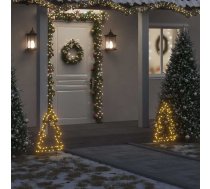 Ziemassvētku Gaismas Dekors, Egles Forma, 80 Led, 60 Cm Vidaxl 8721012118362