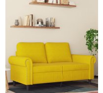 Divvietīgs Dīvāns, Dzeltens, 120 Cm, Samts Vidaxl 8721012136106