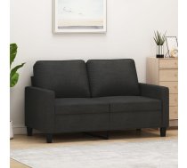 Divvietīgs Dīvāns, Melns Audums, 120 Cm Vidaxl 8721012138858