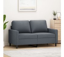 Divvietīgs Dīvāns, Tumši Pelēks, 120 Cm, Samts Vidaxl 8721012139169