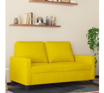 Divvietīgs Dīvāns, Dzeltens, 120 Cm, Samts Vidaxl 8721012139213