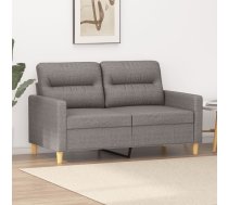 Divvietīgs Dīvāns, Pelēkbrūns Audums, 120 Cm Vidaxl 8721012139602