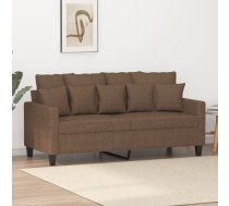 Divvietīgs Dīvāns, Brūns Audums, 140 Cm Vidaxl 8721012139961