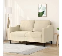 Divvietīgs Dīvāns, Krēmkrāsas Audums, 140 Cm Vidaxl 8721012140875