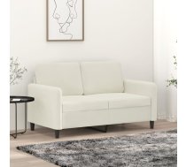 Divvietīgs Dīvāns, Krēmkrāsas, 120 Cm, Samts Vidaxl 8721012141667