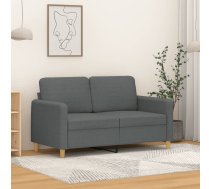 Divvietīgs Dīvāns, Tumši Pelēks Audums, 120 Cm Vidaxl 8721012141971