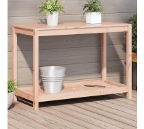 Stādīšanas Galds Ar Plauktu, 108X50X75 Cm, Egles Masīvkoks Vidaxl 8721012456402