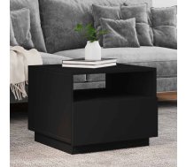 Kafijas Galdiņš Ar Led, Melns, 50X49X40 Cm Vidaxl 8721012465961