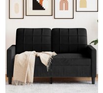 Divvietīgs Dīvāns, Melns, 120 Cm, Samts Vidaxl 8721102596322