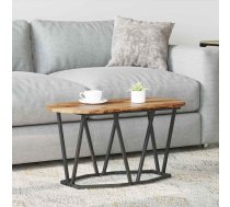 Kafijas Galdiņš No Veca Koka 80X40X40,5 Cm No Inženiermateriāliem Un Metāla Vidaxl 8721158254146