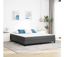 Vidēja Kabatas Atsperu Matracis - Tumši Pelēks - 180X200X20 Cm Audums Vidaxl 8721158283450