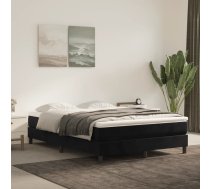 Kabatu Atsperu Matracis, Melns, 140X210X20 Cm, Samts Vidaxl 8721158368539