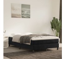 Kabatu Atsperu Matracis, Melns, 120X220X20 Cm, Samts Vidaxl 8721158368836