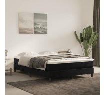 Kabatu Atsperu Matracis, Melns, 140X220X20 Cm, Samts Vidaxl 8721158368898