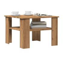 Kafijas Galdiņš Artisan Ozols 60X60X42 Cm Engineered Wood Vidaxl 8721158434005