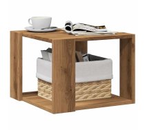Kafijas Galdiņš Artisan Ozols 40X40X30 Cm Engineered Wood Vidaxl 8721158438683