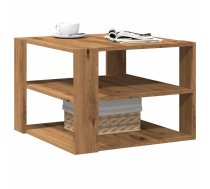 Kafijas Galdiņš Artisan Ozols 58X58X40 Cm Engineered Wood Vidaxl 8721158438706