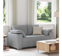 Divvietīgs Dīvāns Gaiši Pelēks 120 Cm Audums Vidaxl 8721158691262