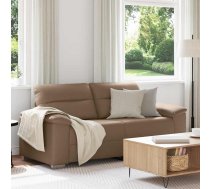 Divvietīgs Dīvāns, Kapučīno, 140 Cm, Mākslīgā Āda Vidaxl 8721158692511