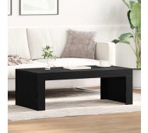 Kafijas Galdiņš Melns Ozols 102X50X35 Cm Inženierijas Koks Vidaxl 8721158724786