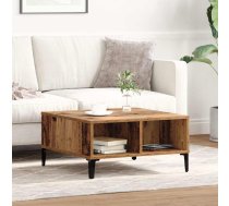 Kafijas Galdiņš No Veca Koka 60X60X30 Cm Inženierkoks Vidaxl 8721158769862