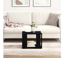 Kafijas Galdiņš Melns Ozols 40X40X30 Cm Inženieriskā Koksne Vidaxl 8721158770066