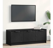 Tv Galds Melns Ozols 102X35X36,5 Cm Inženierijas Koks Vidaxl 8721158771681