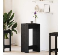 Bāra Galds Melns Ozols 51X50X103,5 Cm Inženierijas Koks Vidaxl 8721158890238