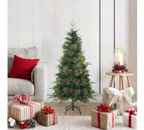 Mākslīgā Saliekamā Ziemassvētku Egle Ar Statīvu Zaļa 120 Cm Vidaxl 8721288279651
