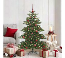 Mākslīgā Saliekamā Ziemassvētku Egle With Leds 150Cm Pvc Vidaxl 8721288286130