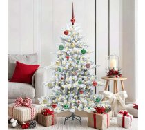 Mākslīgā Saliekamā Ziemassvētku Egle With Leds 150Cm Pvc Vidaxl 8721288286734