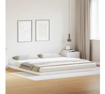 Grīdas Gultas Rāmis 180X210 Cm Cietā Koka Priede Vidaxl 8721288581228