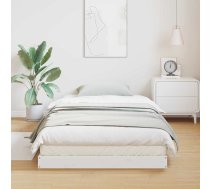Grīdas Gultas Rāmis 100X220 Cm Cietā Koka Priede Vidaxl 8721288581303