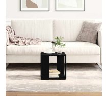 Kafijas Galdiņš Melns Ozols Mdf 32 X 32 X 30 Cm Vienkāršs Vidaxl 8721288597977