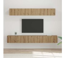 Tv Skapju Komplekts Ar Plauktu 5 Pcs Amatnieku Ozola Vidaxl 8721288873637