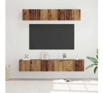 Tv Skapju Komplekts Ar Plauktu 5 Pcs Vecs Koks Standarta Vidējs Vidaxl 8721288873828