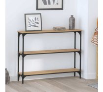 Konsoles Galds Ar Plauktu Amatnieku Ozola 100 X 22.5 X 75 Cm Vidaxl 8721288899903