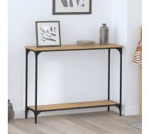 Konsoles Galds Ar Plauktu Amatnieku Ozola 101 X 30.5 X 75 Cm Vidaxl 8721288900012