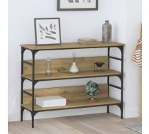 Konsoles Galds Ar Plauktu Amatnieku Ozola 100 X 32 X 75 Cm Vidaxl 8721288900371