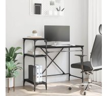 Galds Melns Ozolkoks 105 X 50 X 90 Cm Inženierijas Koks Vidaxl 8721288909817