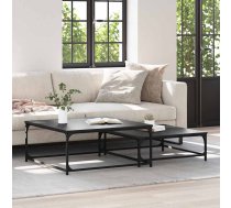 Iekšējais Kafijas Galds 2 Pcs Melns Ozols 80 X 8035 X Cm Vidaxl 8721288915146