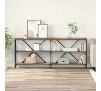 Konsoles Galds Ar Plauktu Vecs Koks 180 X 30 X 75 Cm Vidaxl 8721288915245