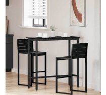 Galds Melns Ozolkoks 100 X 40 X 100,5 Cm Vidaxl 8721288936325