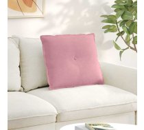 Atpakaļ Spilvens Rozā 60 X 50 Cm Korduroja Audums Vidaxl 8721288950369