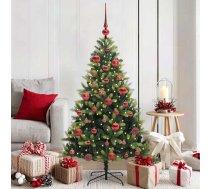 Mākslīgā Izliektā Ziemassvētku Egle Ar 150 Led Gaismām 150 Cm Vidaxl 8721288989420