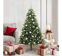 Mākslīgā Izliektā Ziemassvētku Egle Ar 150 Led Gaismām 150 Cm Vidaxl 8721288989451