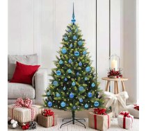 Mākslīgā Izliektā Ziemassvētku Egle Ar 150 Led Gaismām 150 Cm Vidaxl 8721288989499
