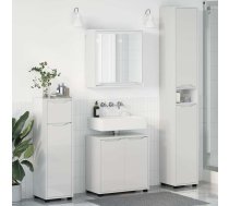 Vannas Istabas Mēbeļu Komplekts Ar Atvilktni Ar Plauktu 4 Pcs Vidaxl 8721359389784
