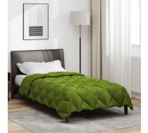 Ziemas Gultas Sega Zaļa 200 X 135 Cm Mikrošķiedra Vidaxl 8721364405424